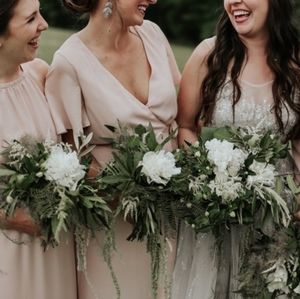 Show Me Your Mumu Bridesmaid Wrap High-Low Dress